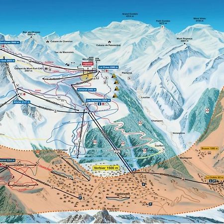 Chalet Clochette 4 Valles-Verbier 라 초우마츠 외부 사진