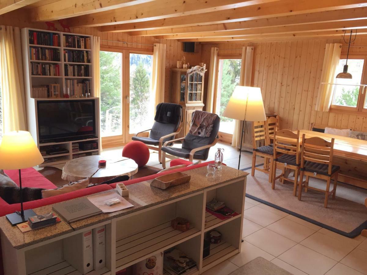 Chalet Clochette 4 Valles-Verbier 라 초우마츠 외부 사진