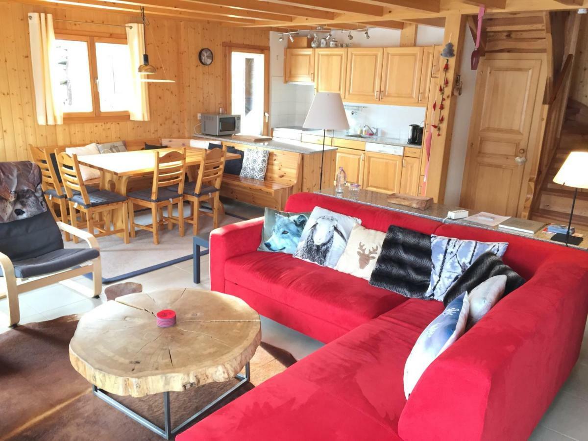 Chalet Clochette 4 Valles-Verbier 라 초우마츠 외부 사진